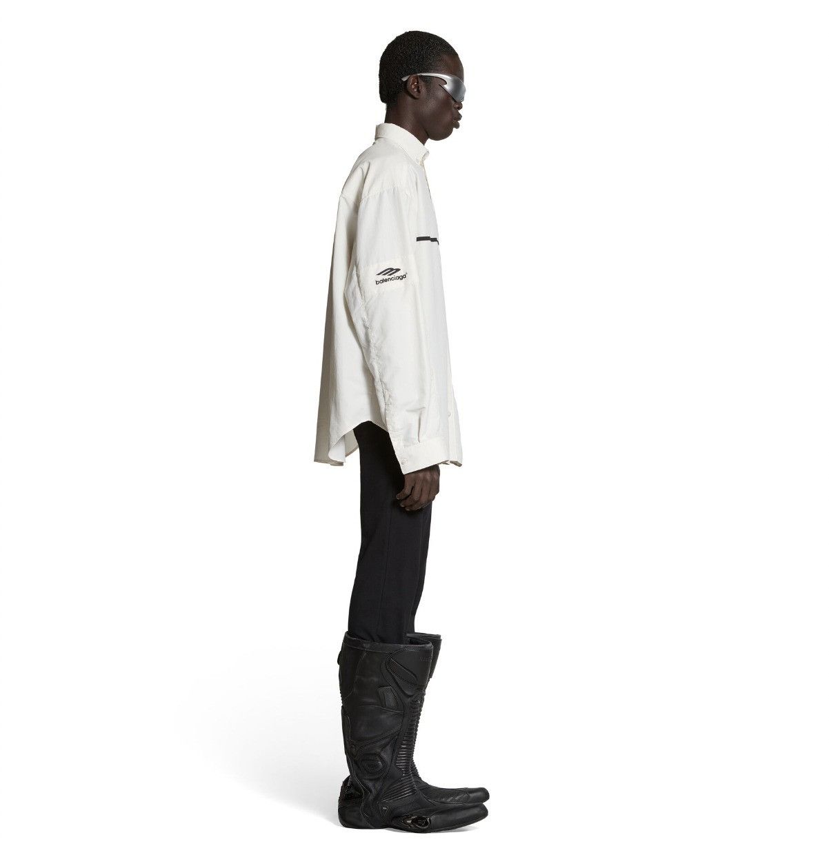 Balenciaga o1bcso1str1124 3B Sports Icon Tracksuit Shirt Oversized Size US S / EU 44-46 / 1 - 4 Thumbnail