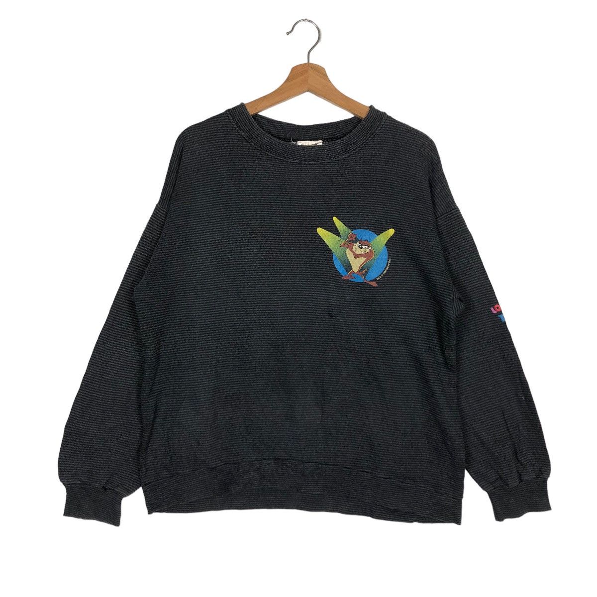 Cartoon Network 🔥VINTAGE 1993 WARNER BROS LOONEY TUNES USA MADE STRIPED Size US L / EU 52-54 / 3 - 1 Thumbnail