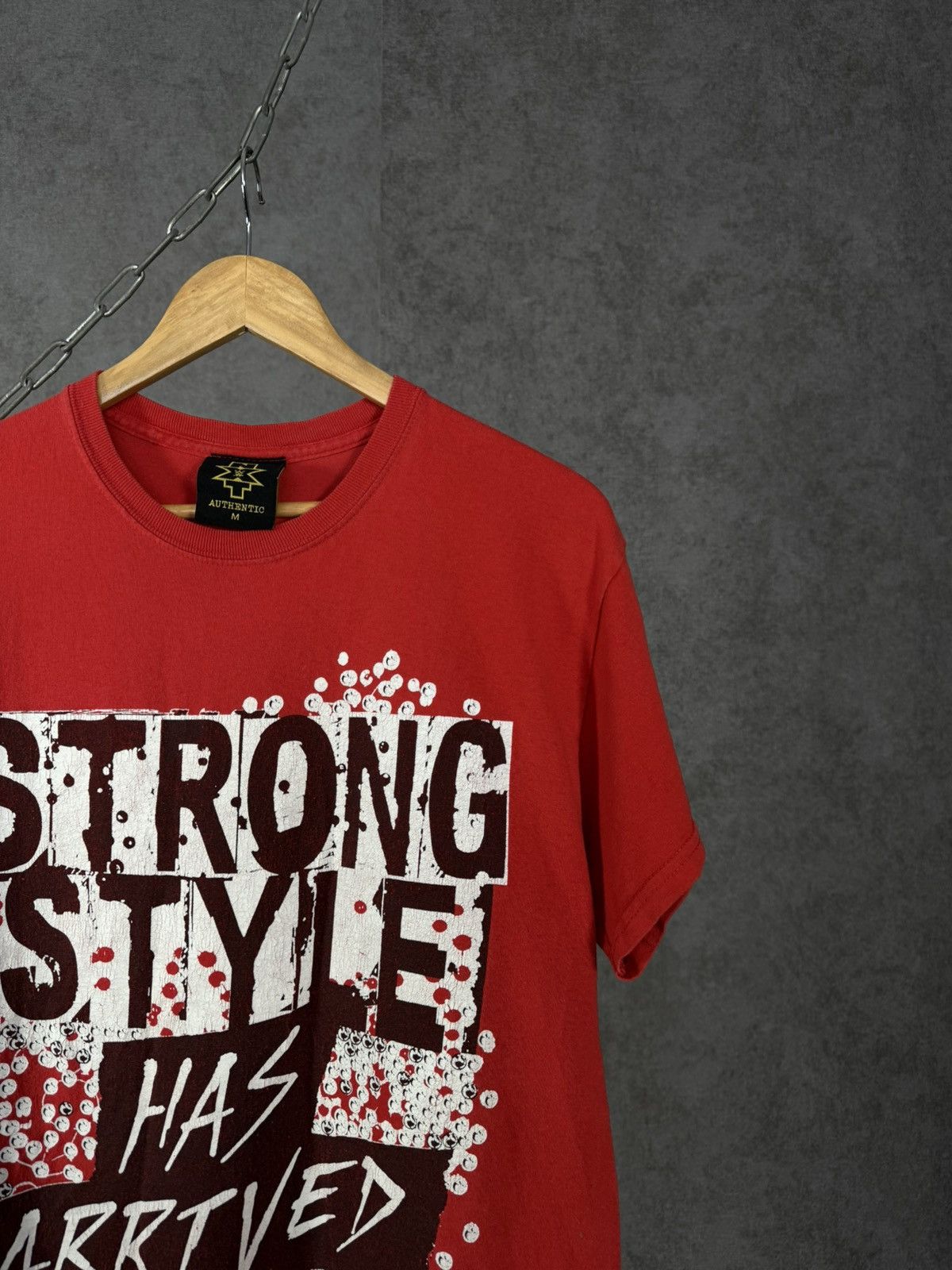 WWE × WWF Shinsuke Nakamura WWE WWF wrestling tee Size US M / EU 48-50 / 2 - 3 Thumbnail