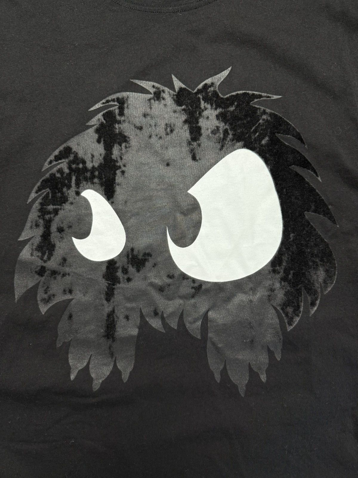 Alexander McQueen Vintage Alexander McQueen MCQ Big Monster Eye Logo Lux Tee Size US M / EU 48-50 / 2 - 4 Thumbnail