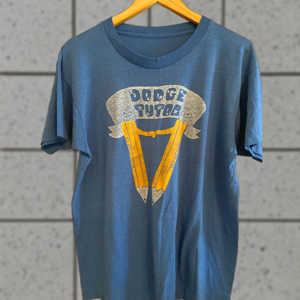 Vintage VTG 80s NYC Board of education Dodge Peer tutor Single stitch T-Shirt Size US M / EU 48-50 / 2 - 1 Thumbnail