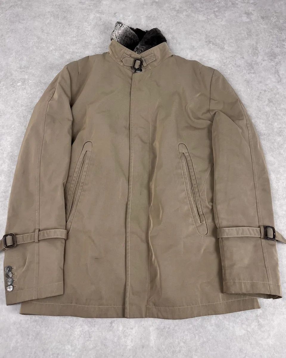Daniele Alessandrini Daniele Alessandrini Beige Faux Fur Cozy Coat Size US L / EU 52-54 / 3 - 3 Thumbnail