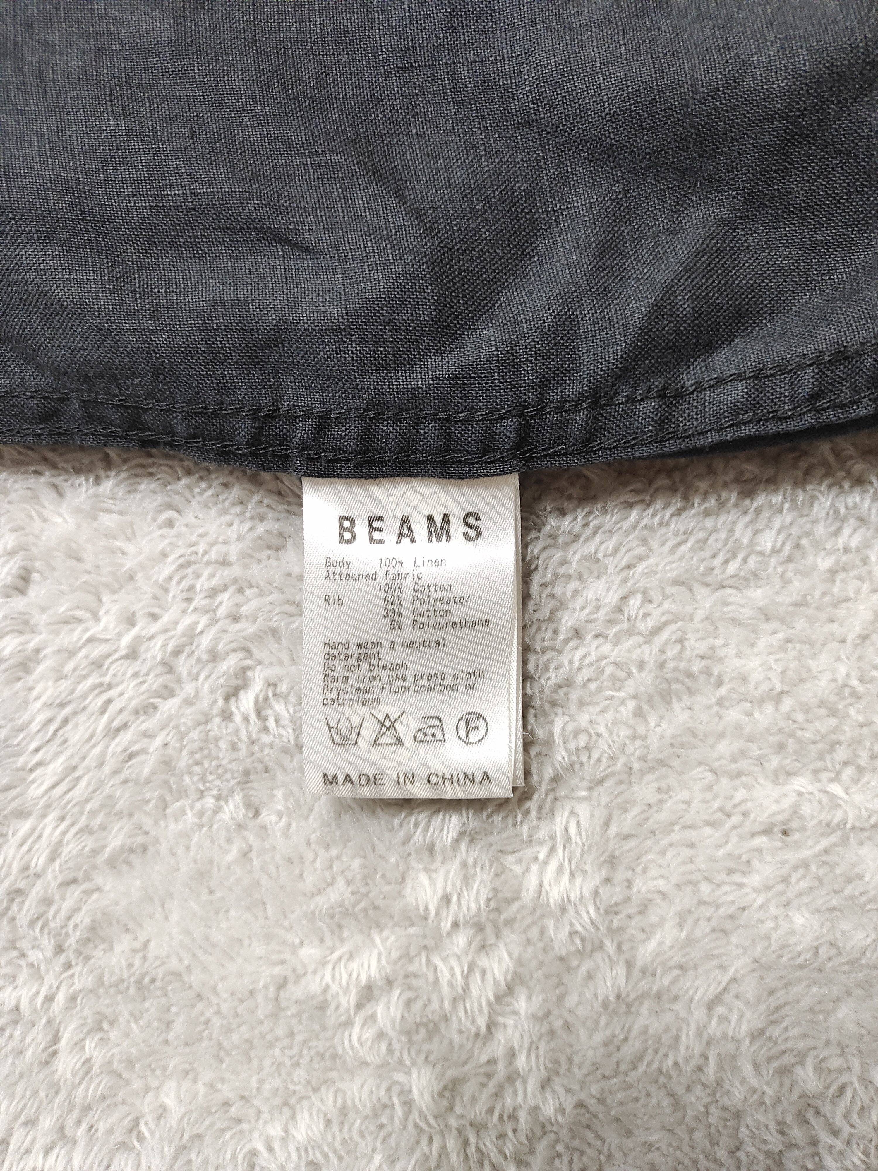 Beams Japan MINIMALIST BEAMS SNAP BUTTON UP LONG SLEEVE Size US L / EU 52-54 / 3 - 8 Thumbnail
