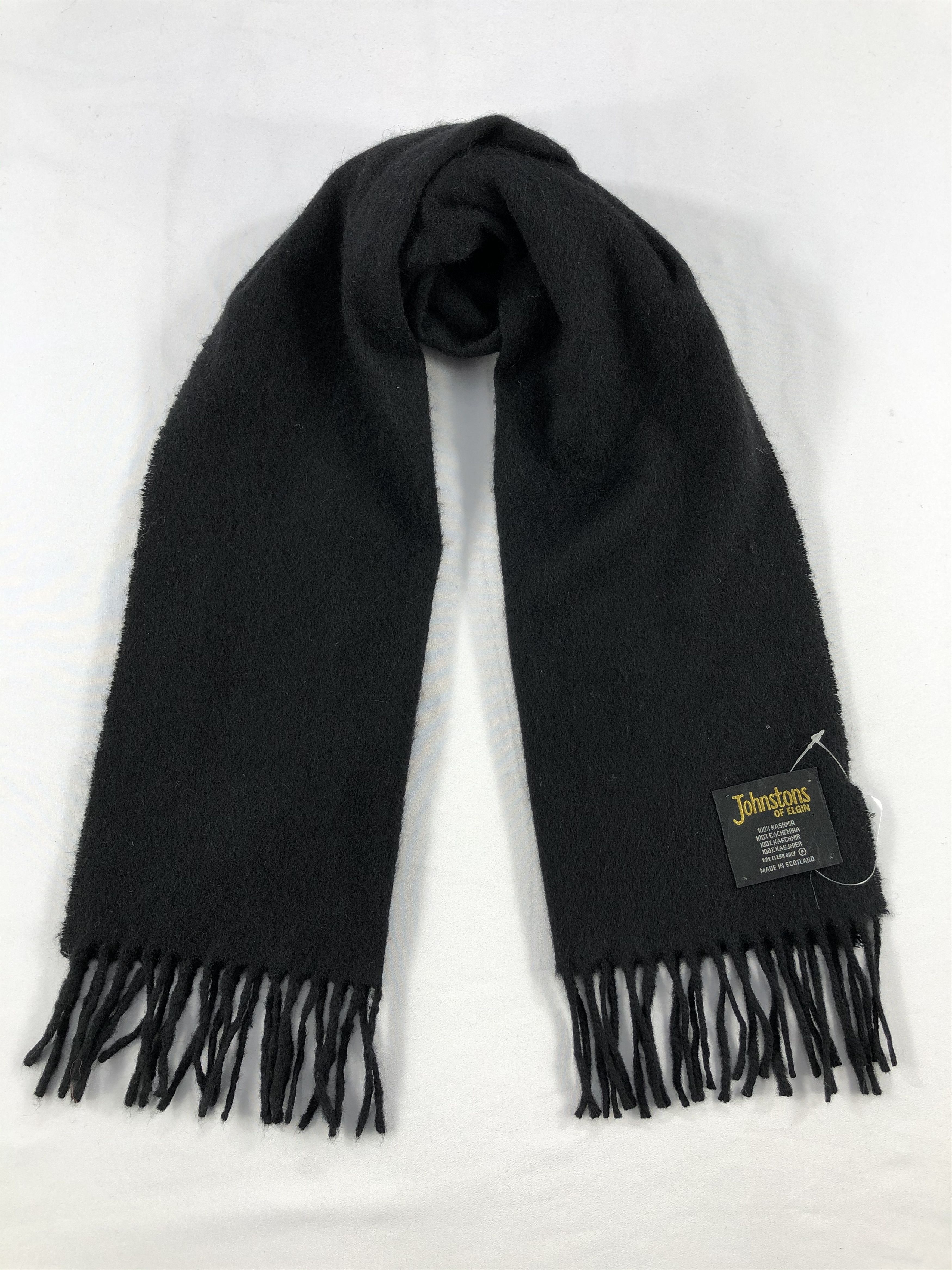 Johnstons Of Elgin Vintage Johnstons of Elgin Scarf/Muffler/Neckwear MF1694 Size ONE SIZE - 1 Thumbnail
