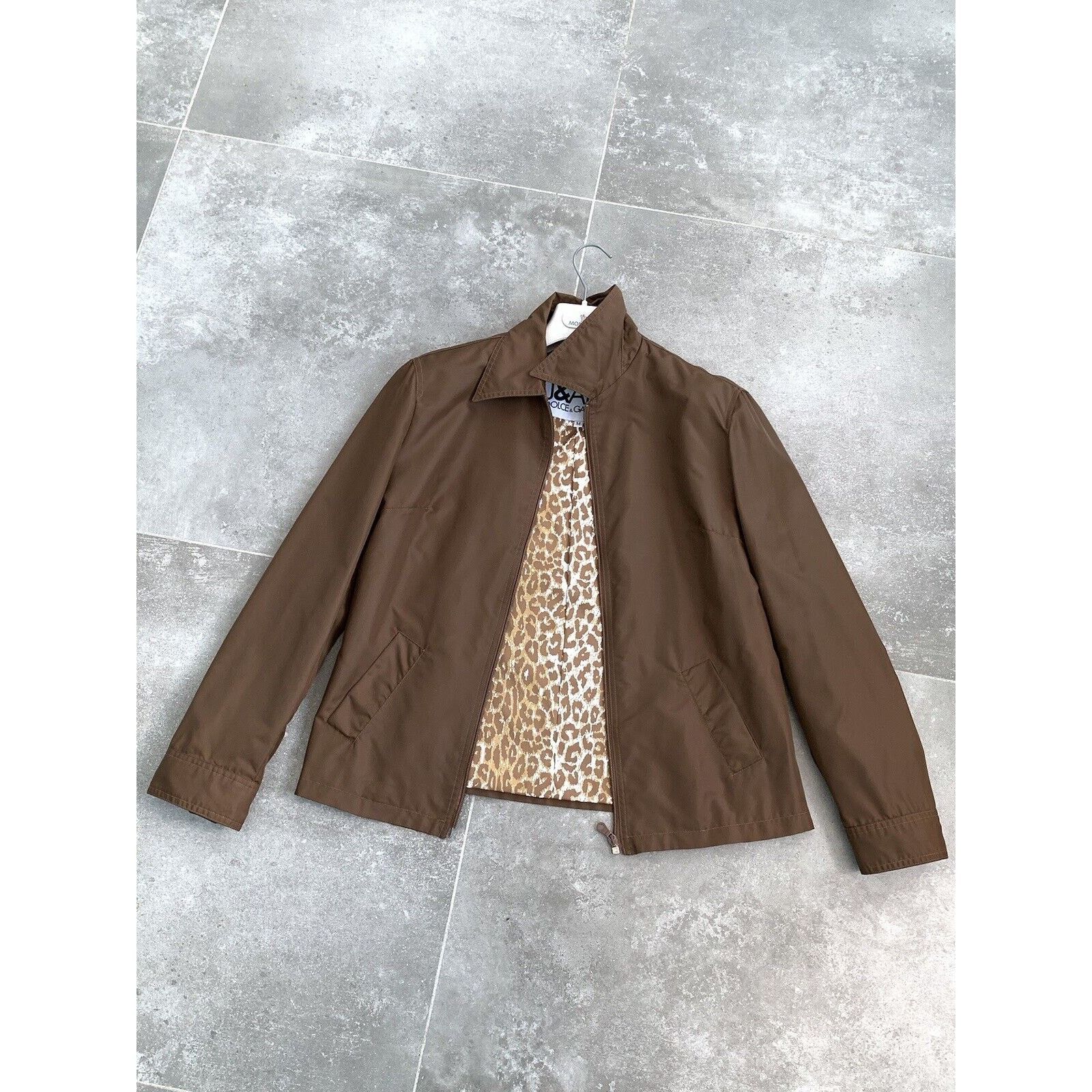 Dolce & Gabbana Women's DOLCE & GABBANA Leopard Bomber Jacket Coat SZ M L Size M / US 6-8 / IT 42-44 - 9 Thumbnail