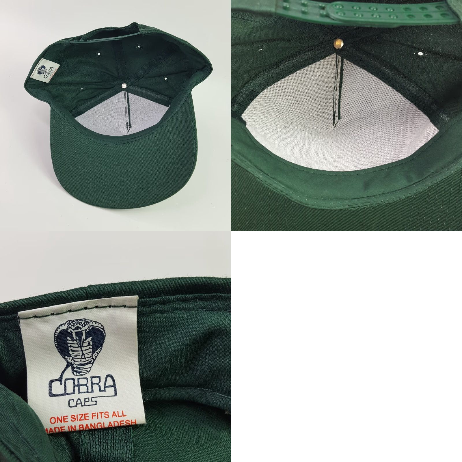 Equipment Vintage John Deere Green Trucker Hat Snapback Cap Farming Cobba? Size ONE SIZE - 8 Thumbnail