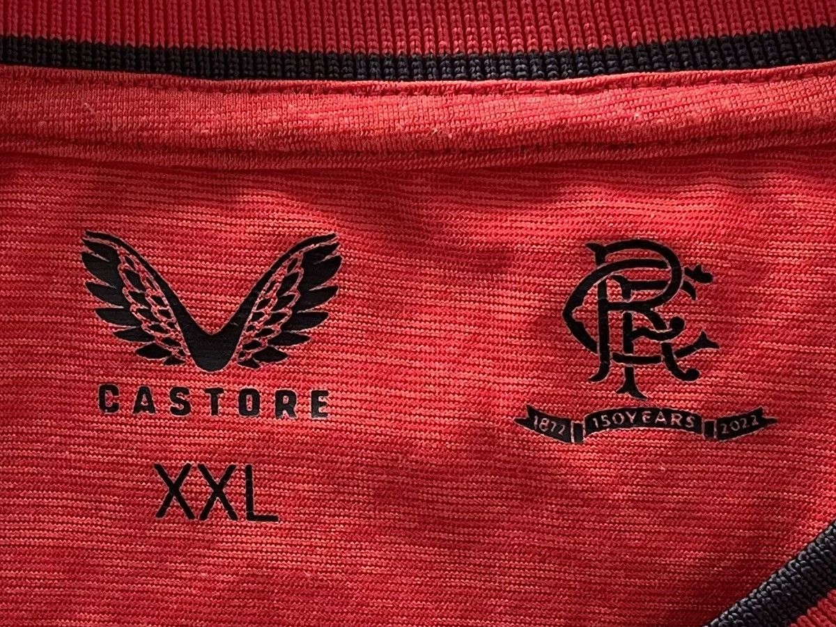 Castore Rangers Scotland Orange Castore Long Sleeve Shirt Size 2XL Size US XXL / EU 58 / 5 - 4 Thumbnail