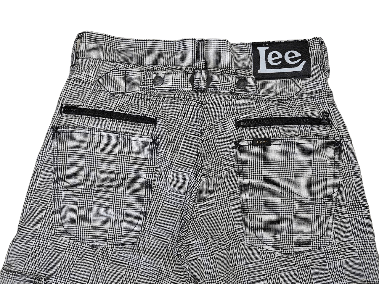 Japanese Brand Lee Checkered Multi pocket Pant Size US 28 / EU 44 - 6 Thumbnail