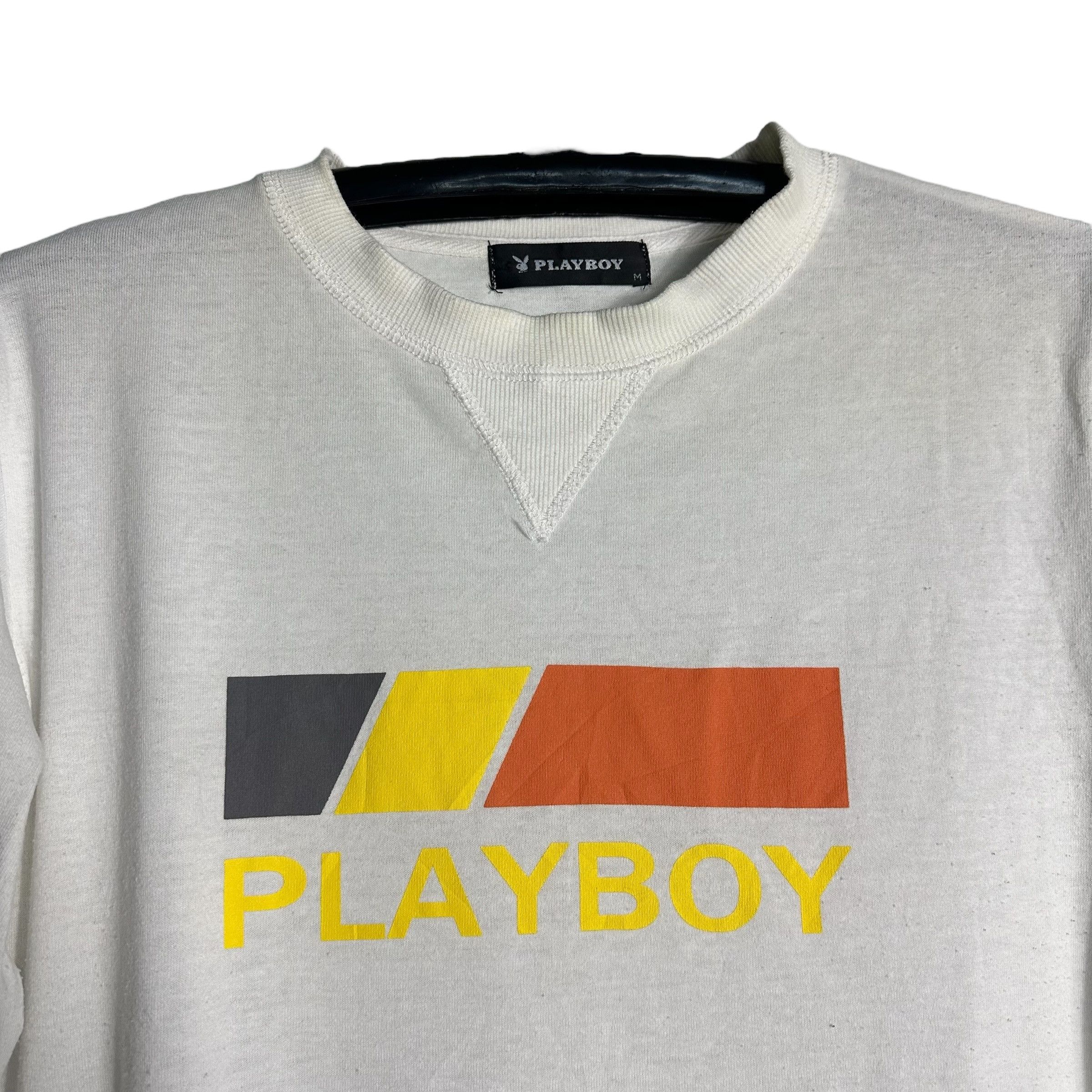 Playboy 🔥RARE🔥Vintage Playboy Spell Out Long T-shirt Size M / US 6-8 / IT 42-44 - 3 Thumbnail