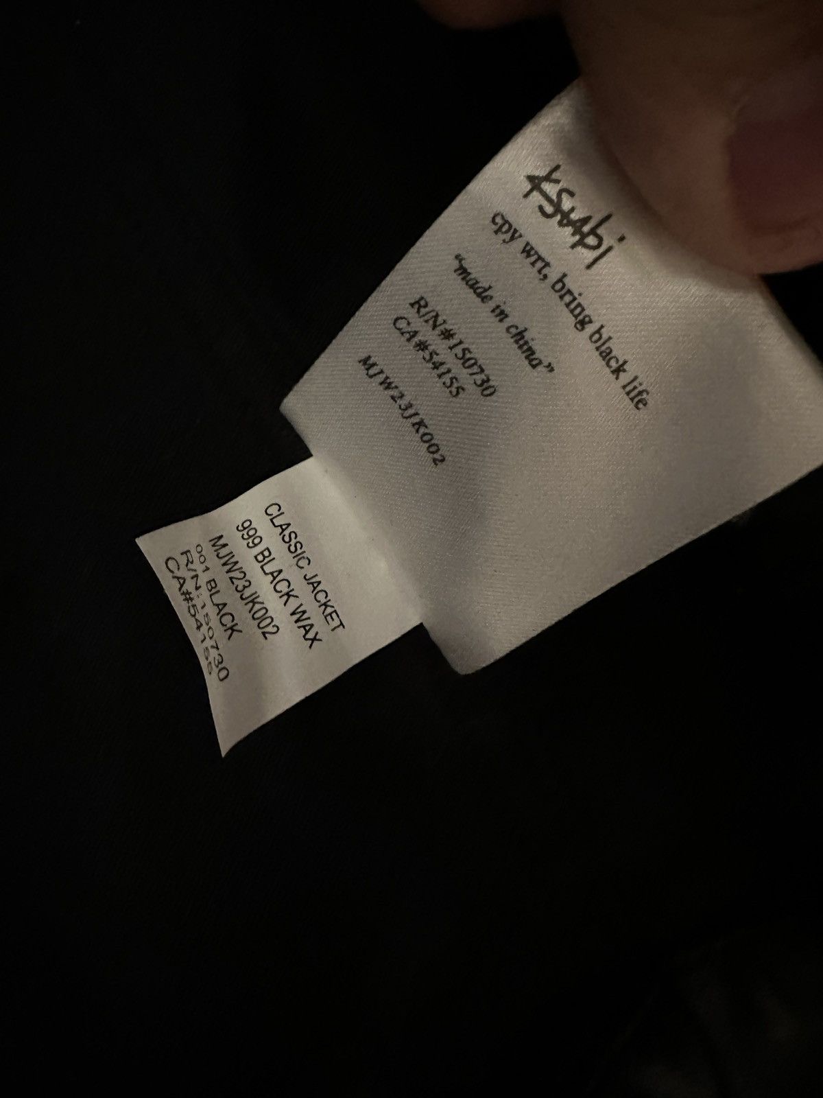 999 Club × Ksubi Ksubi 999 club black waxy jacket Size US L / EU 52-54 / 3 - 8 Thumbnail
