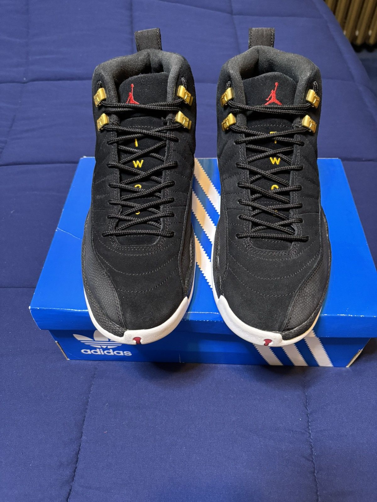 Jordan Brand Jordan 12 Retro Reverse Taxi 2019 Size 9.5 Size US 9.5 / EU 42-43 - 2 Thumbnail