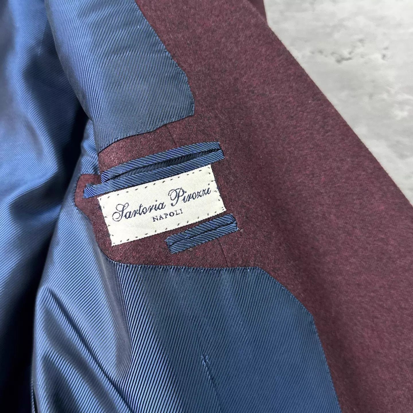 Other Sartoria Pirozzi Napoli Bespoke Suit 48-50 NWT Dust Size 48R - 5 Thumbnail
