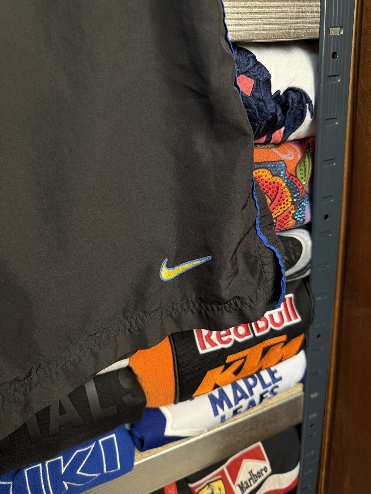 Nike × Vintage NIKE ARCHIVE INTER MILAN VINTAGE NYLON SHORTS 90’S Size US 34 / EU 50 - 3 Thumbnail