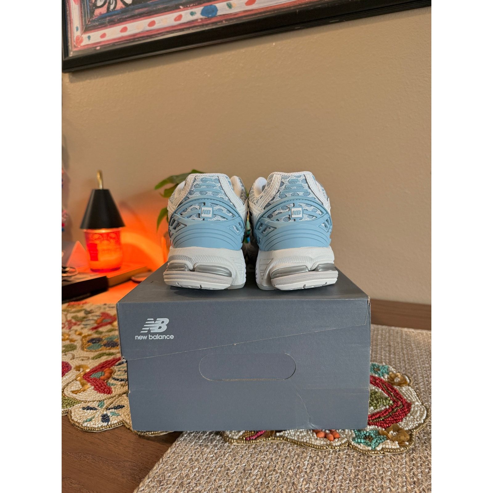 New Balance New Balance 1906R White Blue Chrome Grey Matter 2002R Agate Size US 8 / EU 41 - 4 Thumbnail