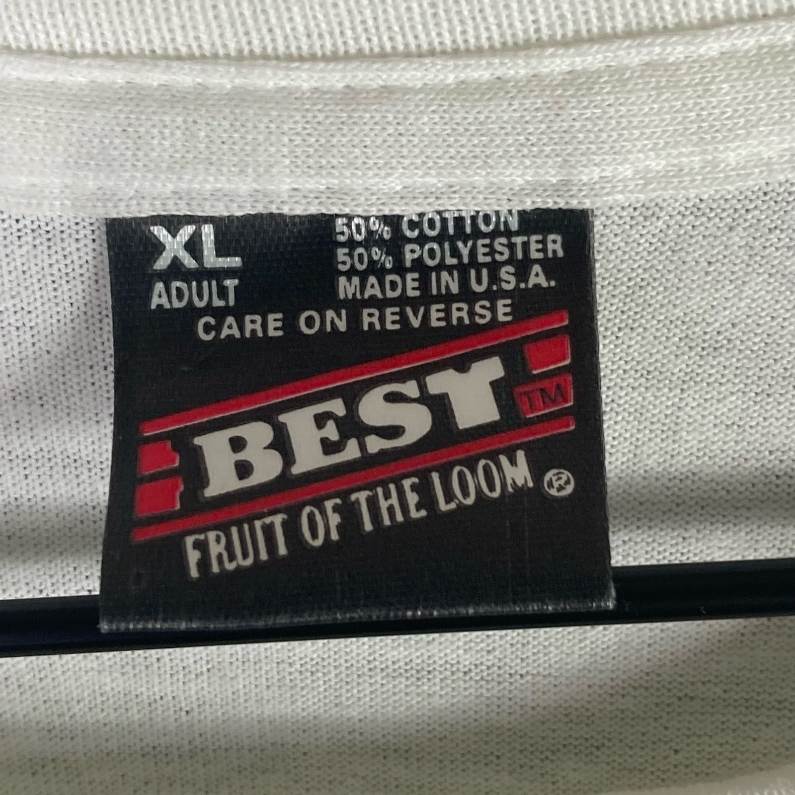 Fruit Of The Loom Blood Drive Vintage T-Shirt 90s USA Made Adult Size XL Size US XL / EU 56 / 4 - 2 Thumbnail
