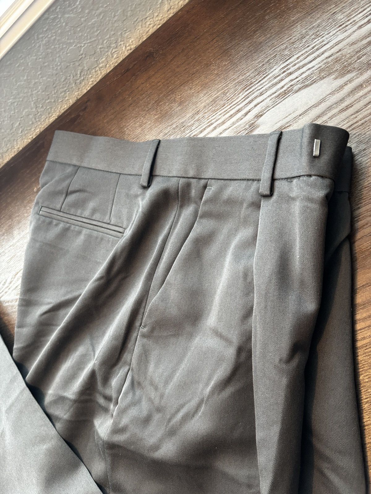 Asos ASOS CHARCOAL SUIT PANTS Size US 34 / EU 50 - 2 Thumbnail