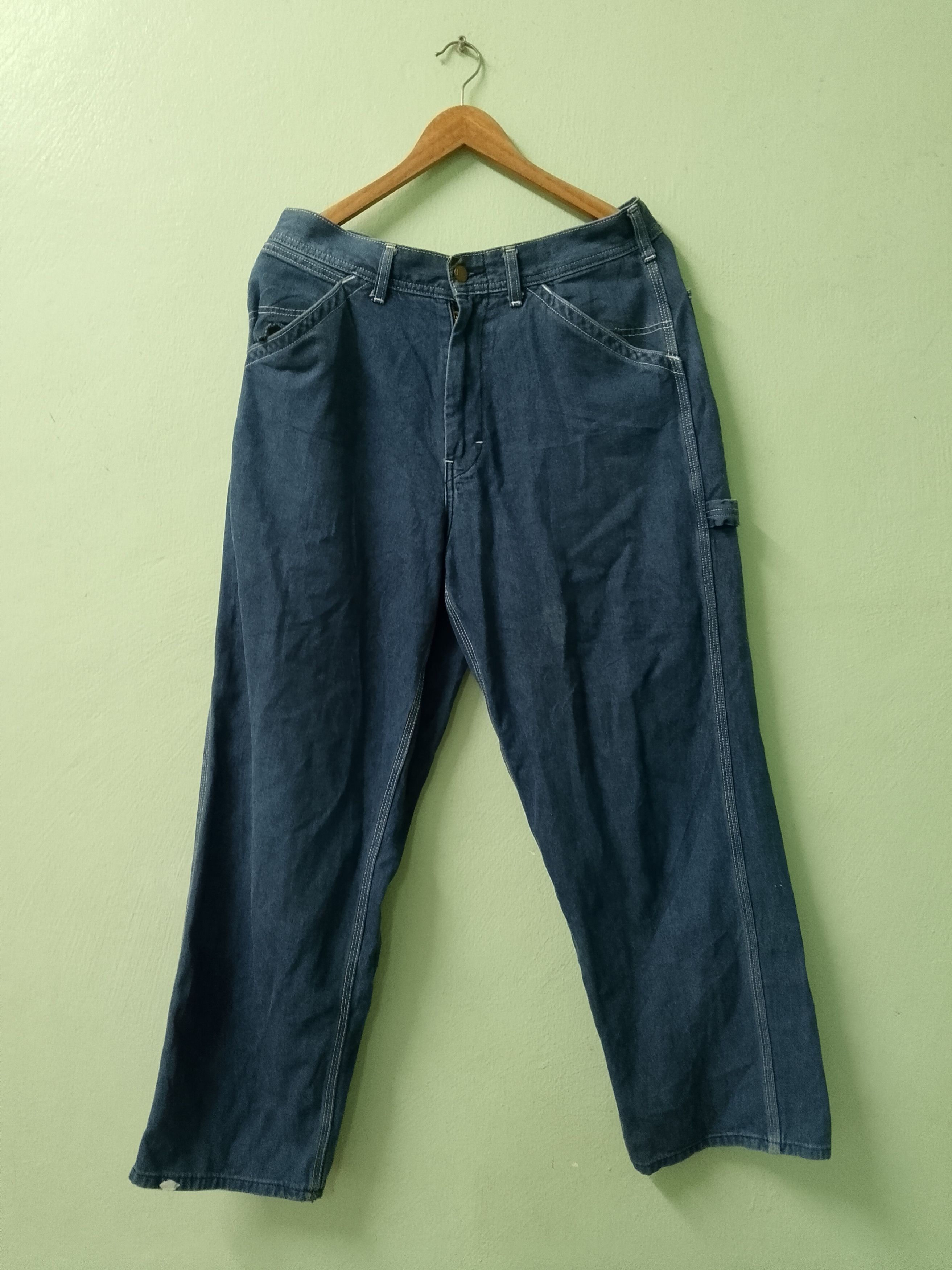 Lee Lee Carpenter pant denim Size US 34 / EU 50 - 8 Thumbnail