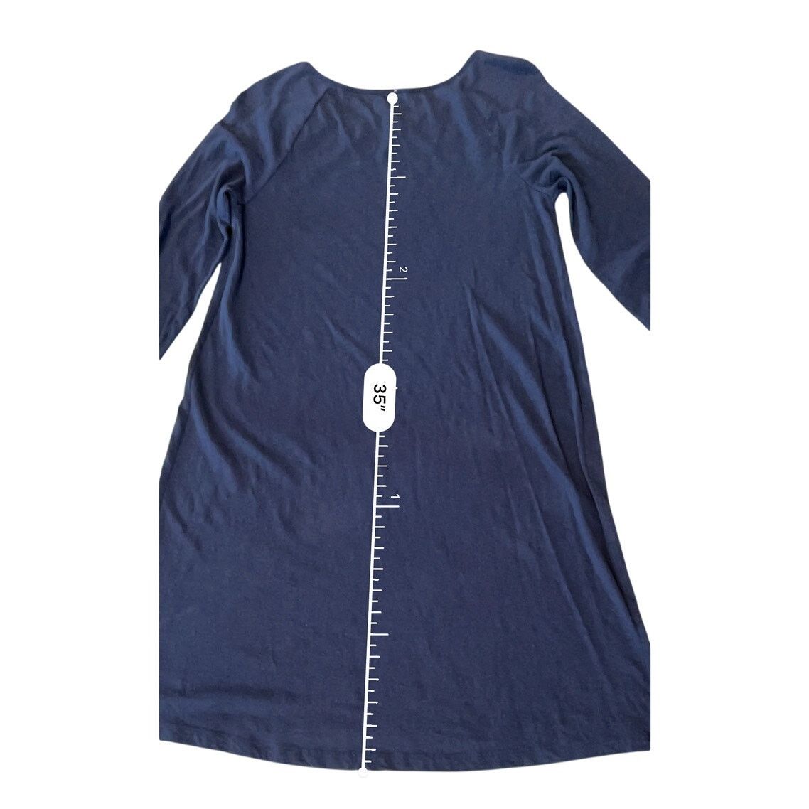 Lilly Pulitzer Lilly Pulitzer 26198 Suncrest Swing MEDIUM Tab Sleeves Navy Size M / US 6-8 / IT 42-44 - 9 Thumbnail