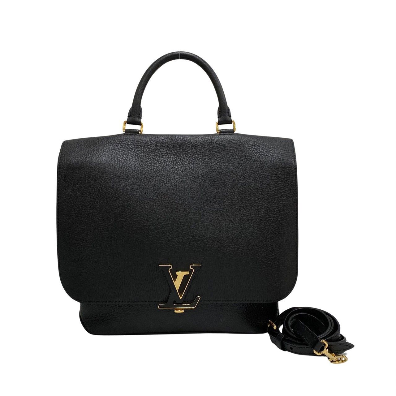 image of Louis Vuitton Volta Leather Genuine Handbag Mini Shoulder Bag Black, Women's