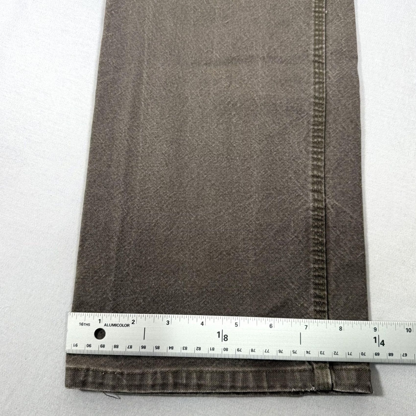 Dickies Dickies Pants Mens 33x32 Brown Canvas Carpenter Straight Fit Stretch Workwear Pants Mens Regular Brown 90s Grunge USA"} Size US 33 - 6 Thumbnail