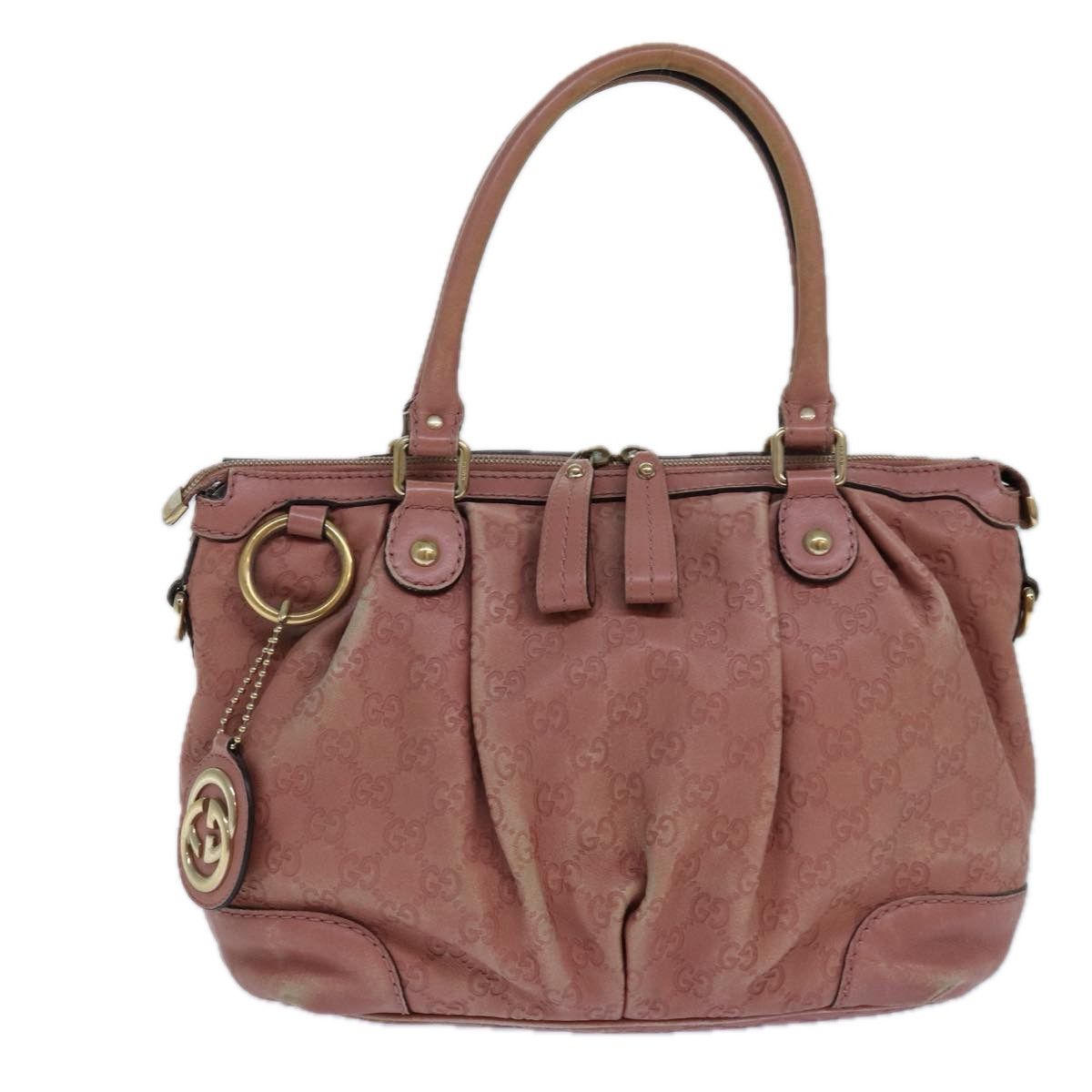 Gucci Sukey Brown Leather Handbag (Pre-Owned) Size ONE SIZE - 1 Thumbnail