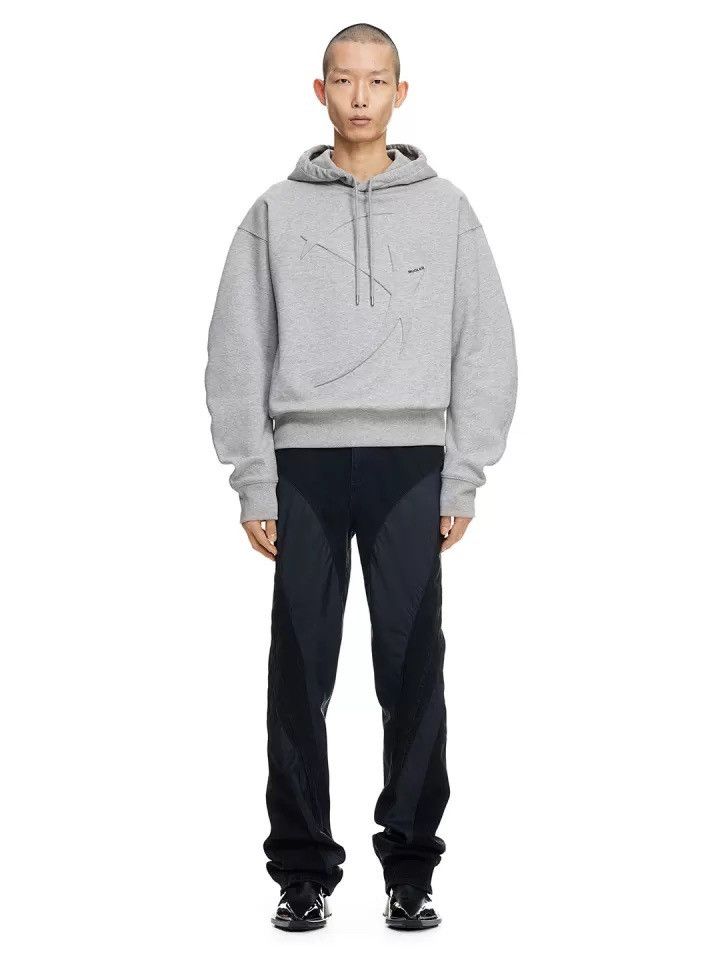Mugler Mugler x H&M Star Motif Hoodie Size L Size US L / EU 52-54 / 3 - 3 Thumbnail