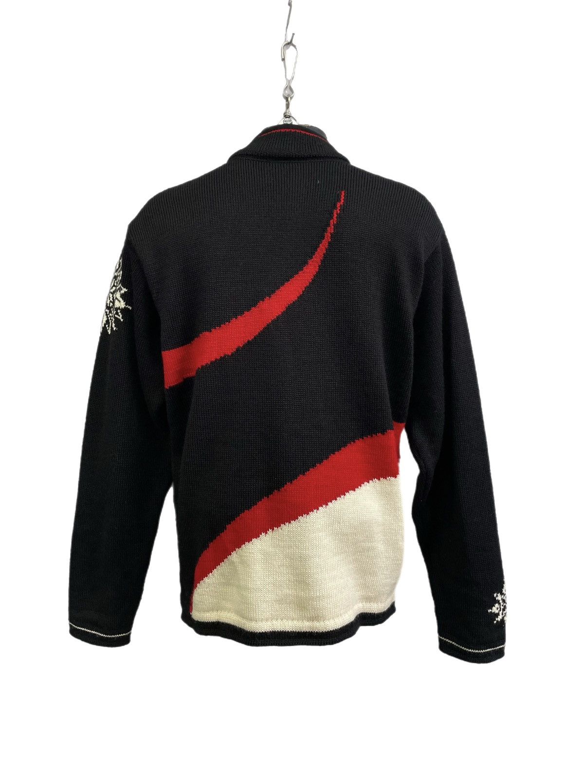 Dale Of Norway Vintage Dale of Norway wool sweater black Nordic knit L Size US L / EU 52-54 / 3 - 8 Thumbnail