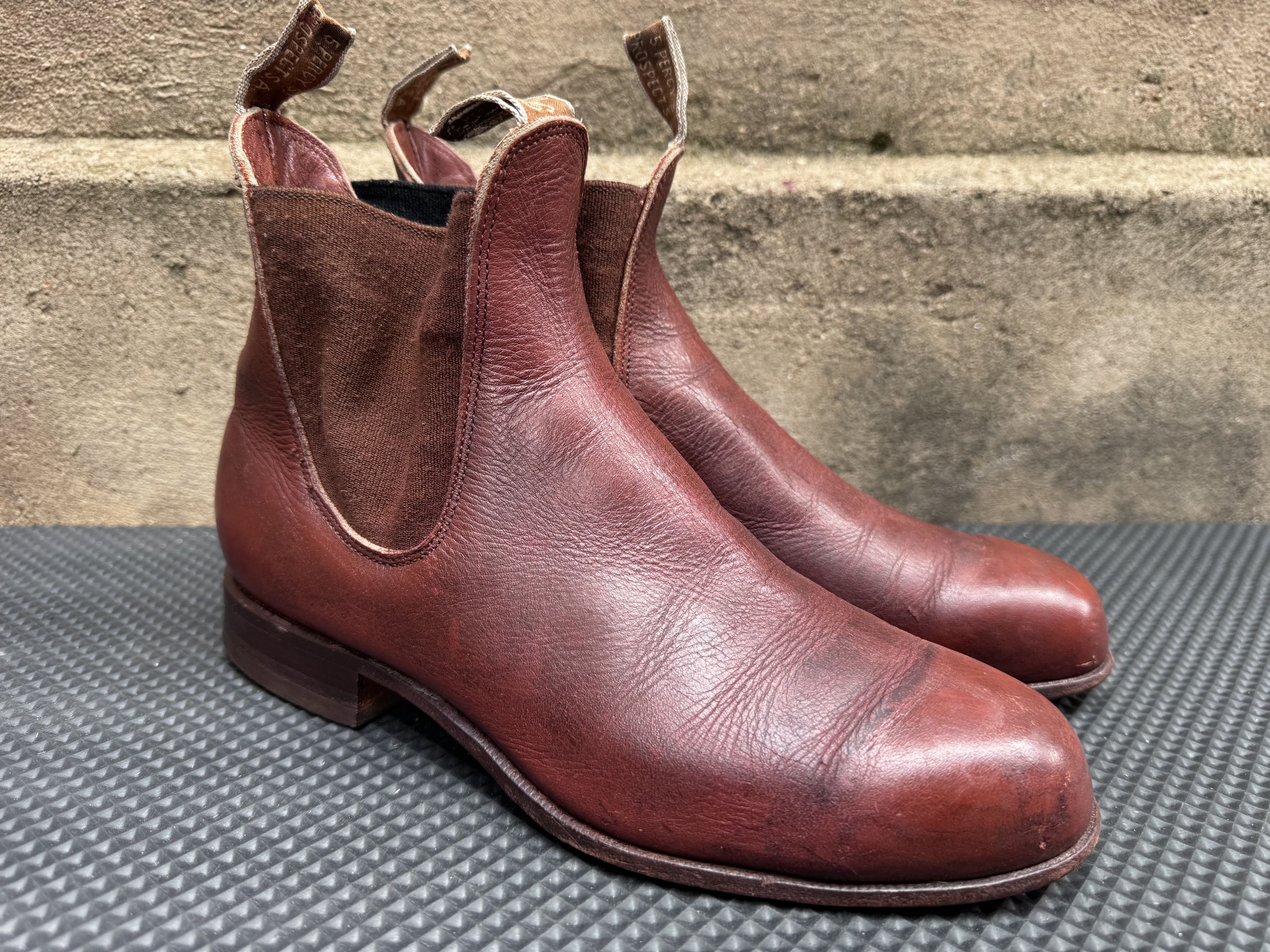 R.M. Williams RM Williams Vintage Rare Australia Chelsea Brown Size US 8 / EU 41 - 2 Thumbnail