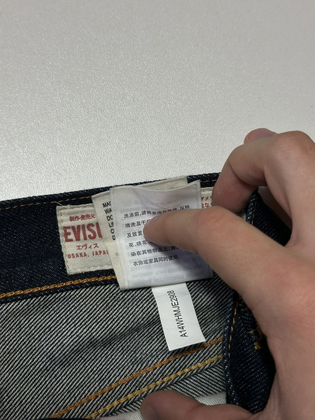 Evisu Vintage Evisu Big Daicock Sevledge Jeans Size US 32 / EU 48 - 10 Thumbnail