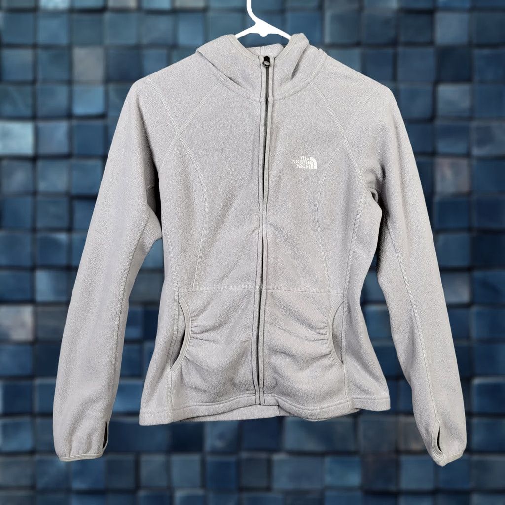 The North Face The North Face Women's Fleece Full Zip Jacket S Gray Regular Fit XS? Size S / US 4 / IT 40 - 1 Thumbnail