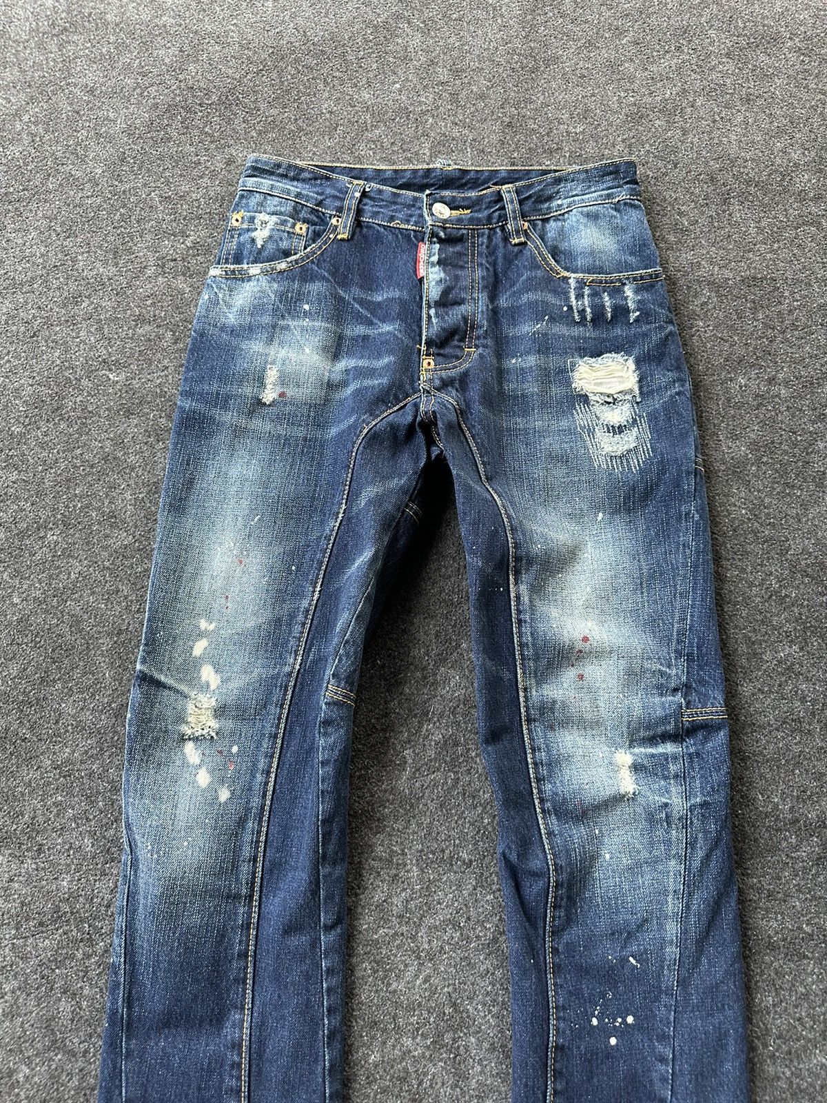Dsquared2 Dsquared2 Italy Crop Skinny Denim D242 Size US 28 / EU 44 - 2 Thumbnail