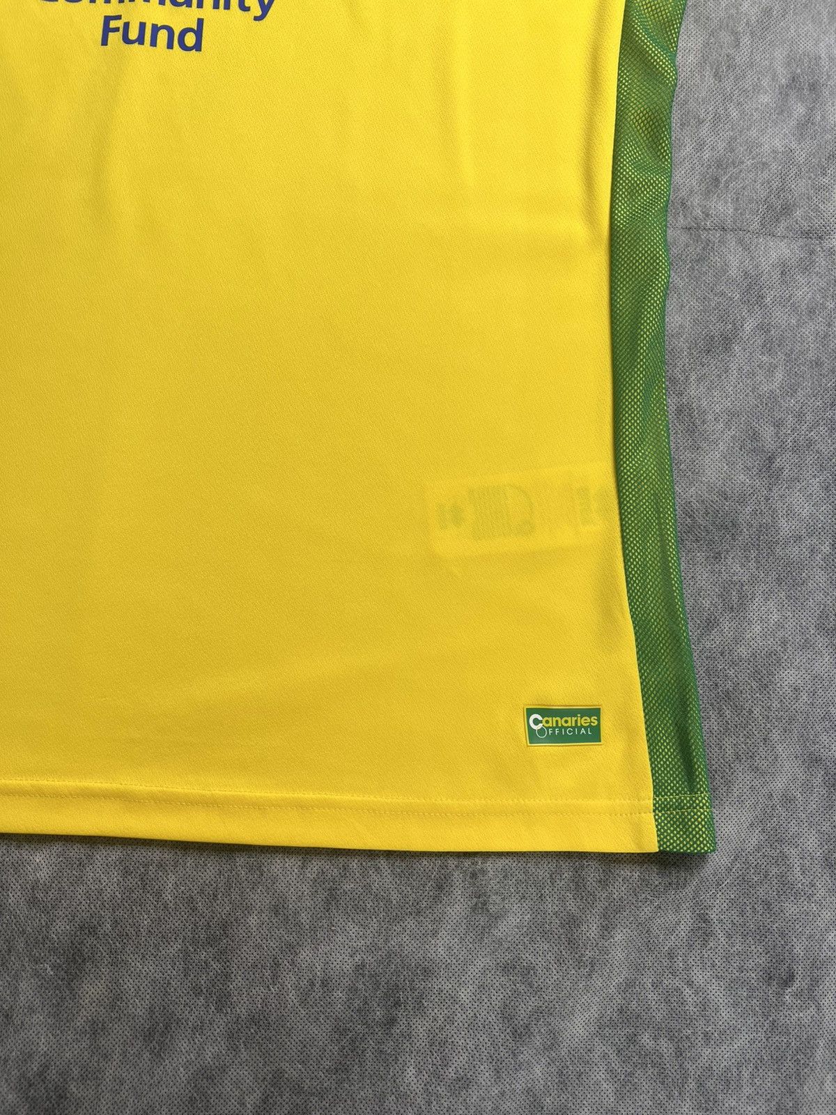 Errea Norwich City Football Shirt Errea XXL Home Kit Jersey 2016 Size US XXL / EU 58 / 5 - 8 Thumbnail