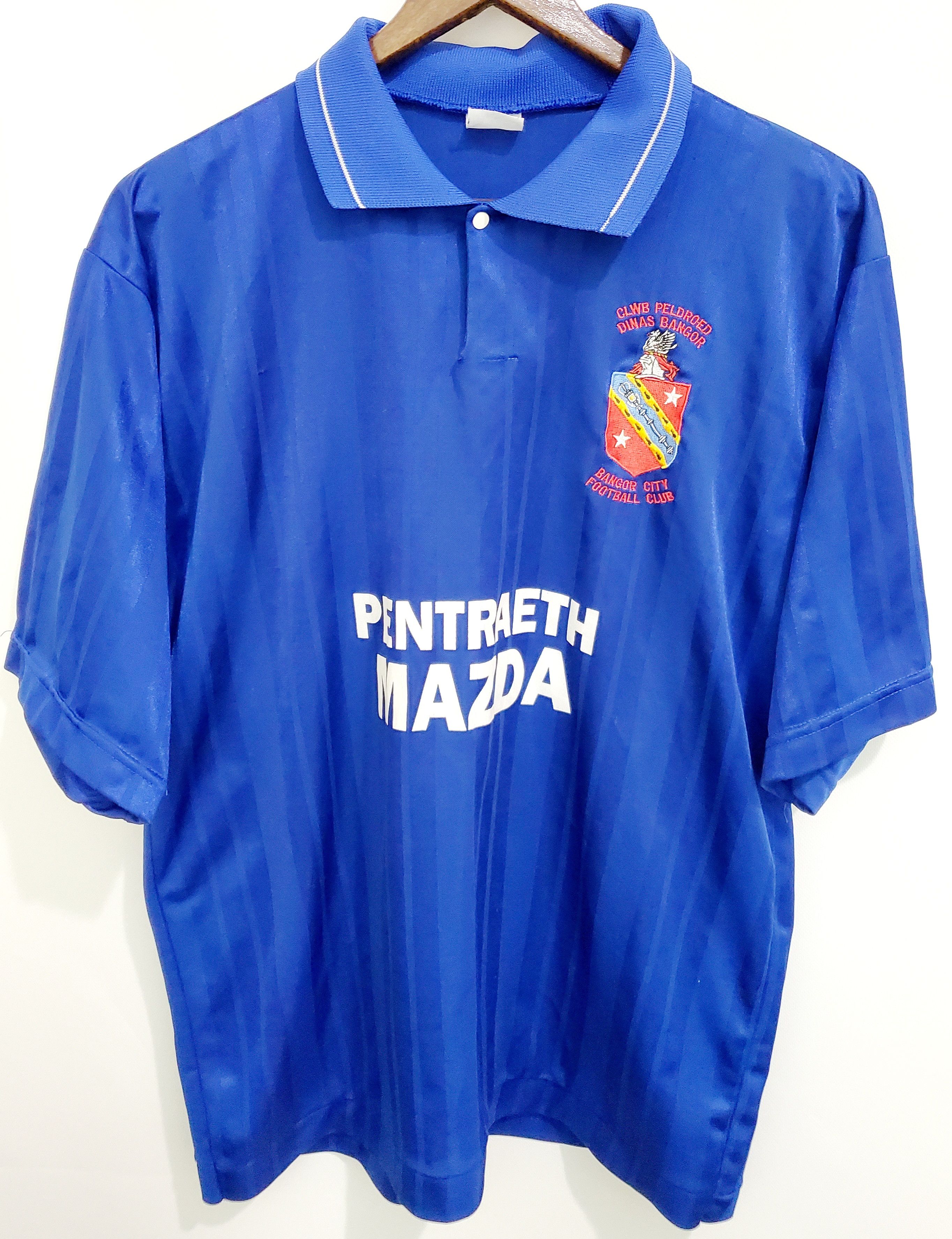 Vintage Vintage 1993-94 Bangor City Home soccer jersey size L Size US L / EU 52-54 / 3 - 1 Thumbnail