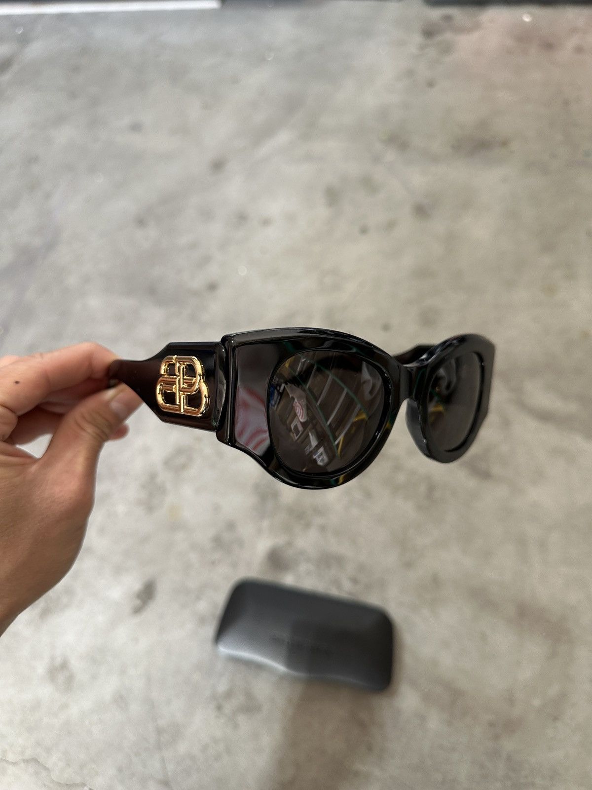 Balenciaga Balenciaga BB0070S Round Glasses Size ONE SIZE - 5 Thumbnail