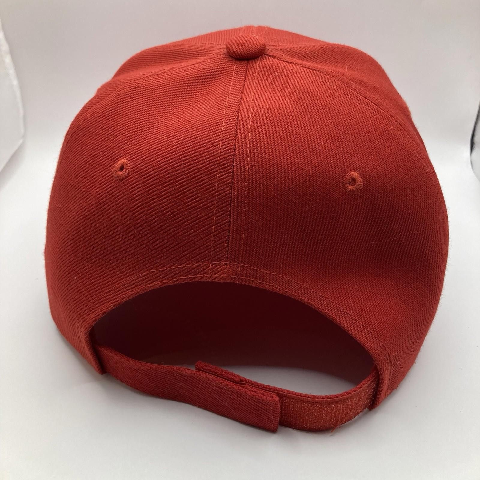 The Unbranded Brand DILF Dang I Love Fishing Red Baseball Cap Embroidered Size ONE SIZE - 3 Thumbnail