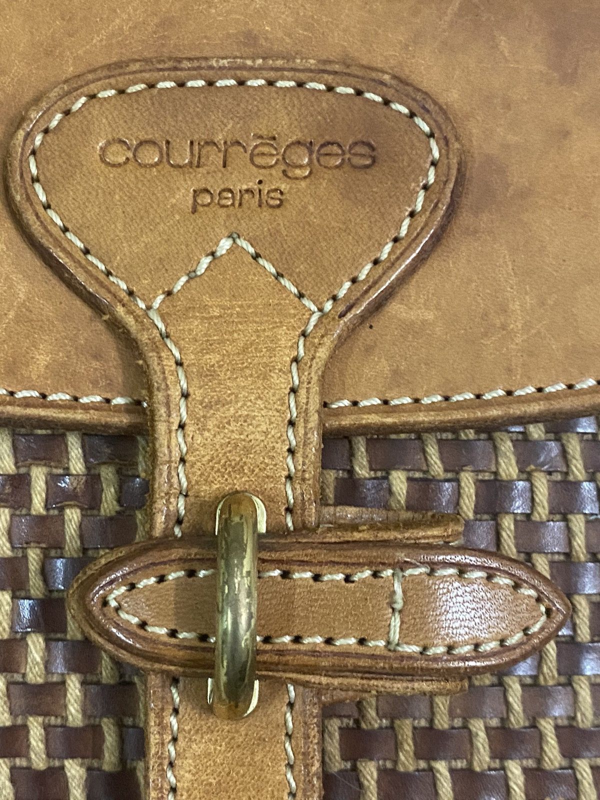 Andre Courreges × Courreges Vintage Mini Box Courreges Crossbody Sling Bag Size ONE SIZE - 4 Thumbnail