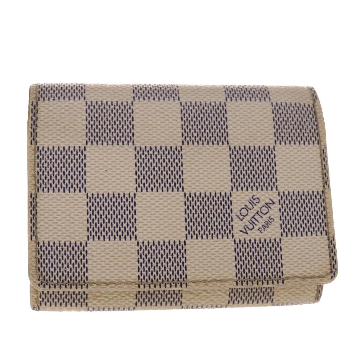 Louis Vuitton Card Holder Pince, Grey, One Size