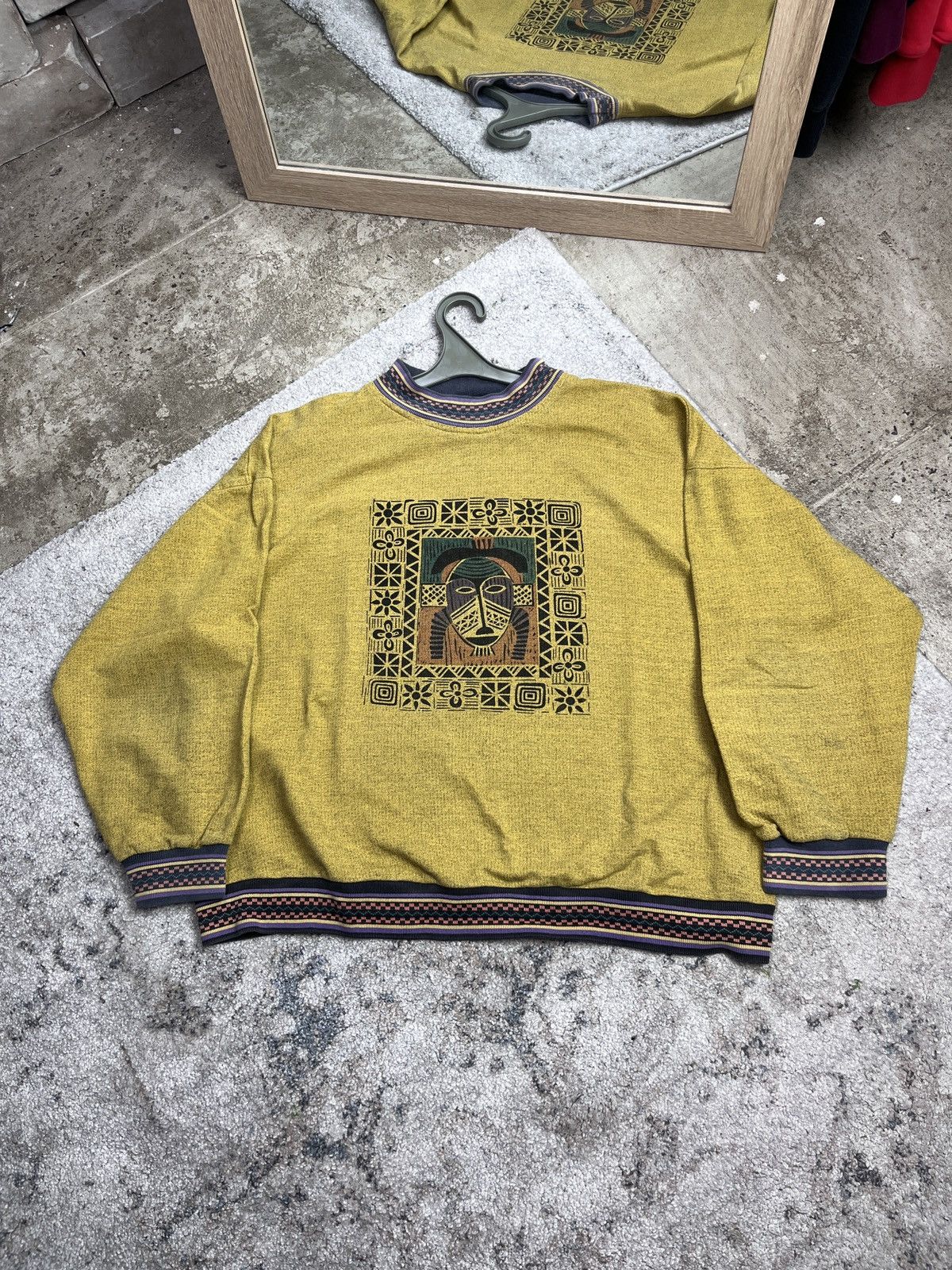 Vintage 1980s HAWAIIAN ARCHIVE VINTAGE RARE SWEATSHIRT - LOT 1656 Size US XL / EU 56 / 4 - 1 Thumbnail