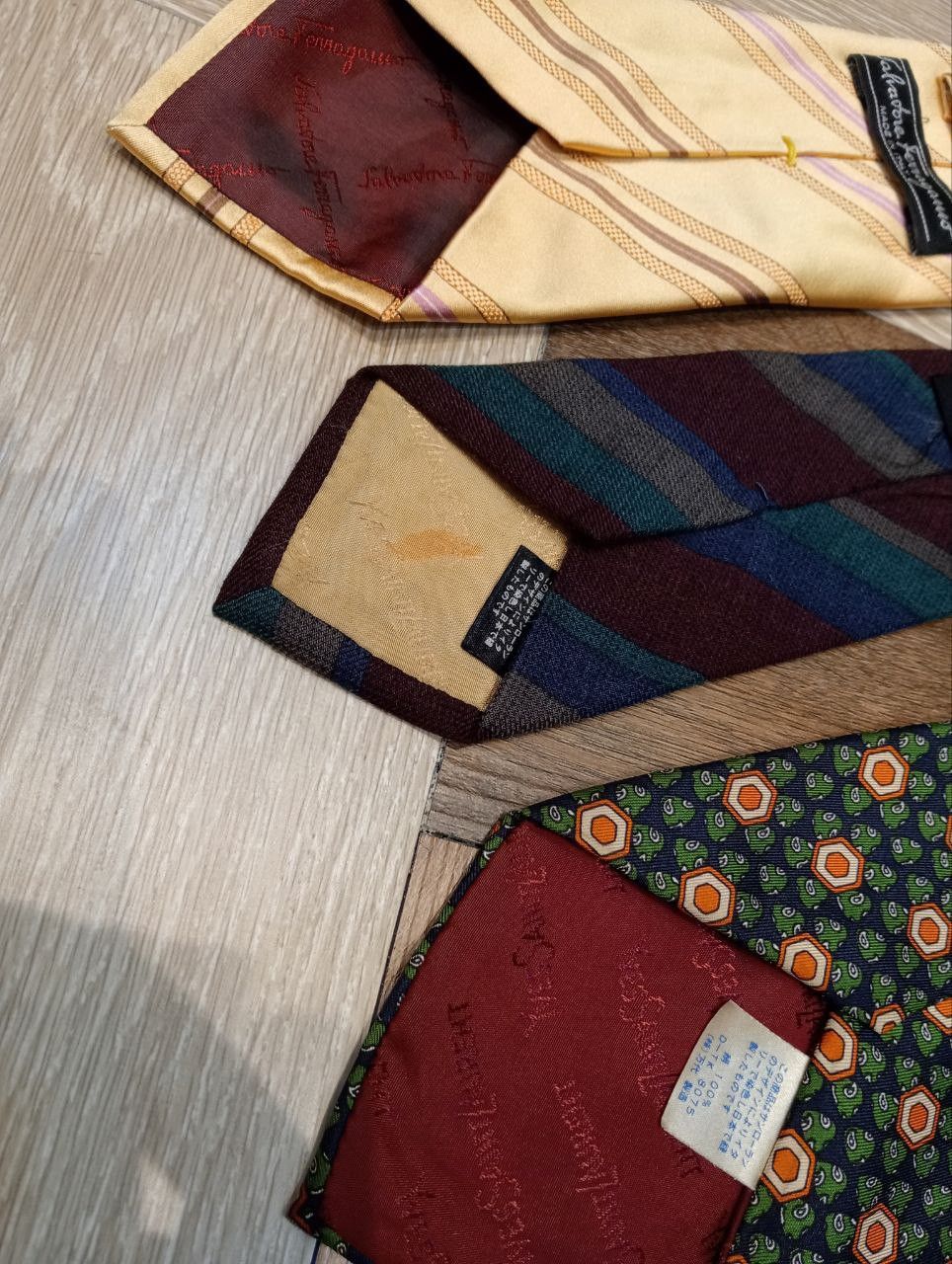 Yves Saint Laurent YVES SAINT LAURENT + SALVATORE FERRAGAMO + YSL TIES Size ONE SIZE - 5 Thumbnail