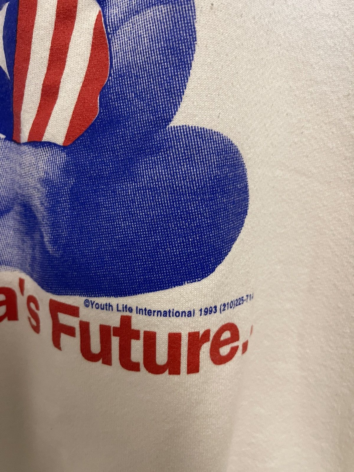 Hanes × Vintage 1993 Abortion is destroying americas future sweatshirt Size US L / EU 52-54 / 3 - 2 Thumbnail