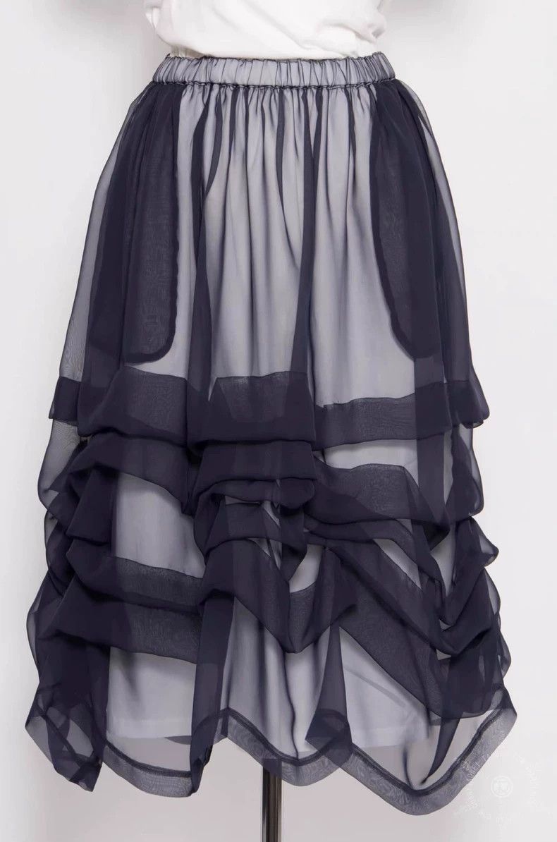 Comme des Garcons Comme Des Garcons size M Layer-by-layer pleating+fringe+sk Size 23" - 1 Thumbnail