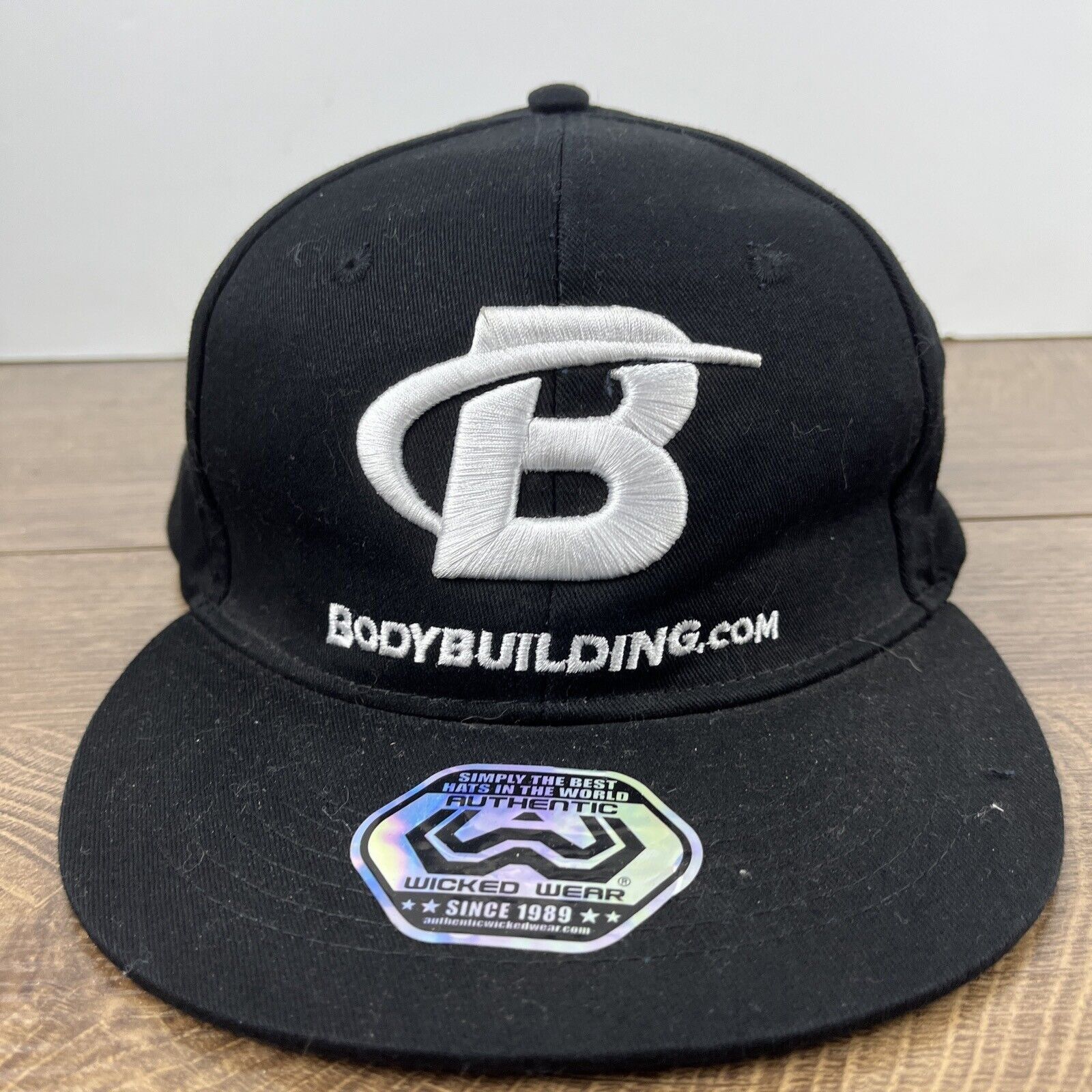 Other BodyBuilding.com Hat Body Build Black Hat Snapback Adjustabl Size ONE SIZE - 6 Thumbnail