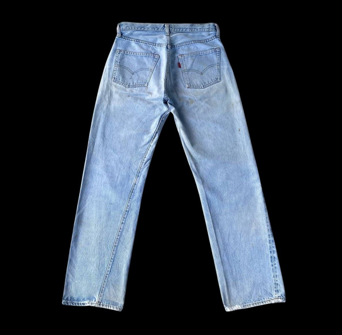 Levi's Vintage Clothing RARE 60s LEVI'S 501 REDLINE SINGLE DIGIT "6" BUTTON Size US 29 - 12 Thumbnail