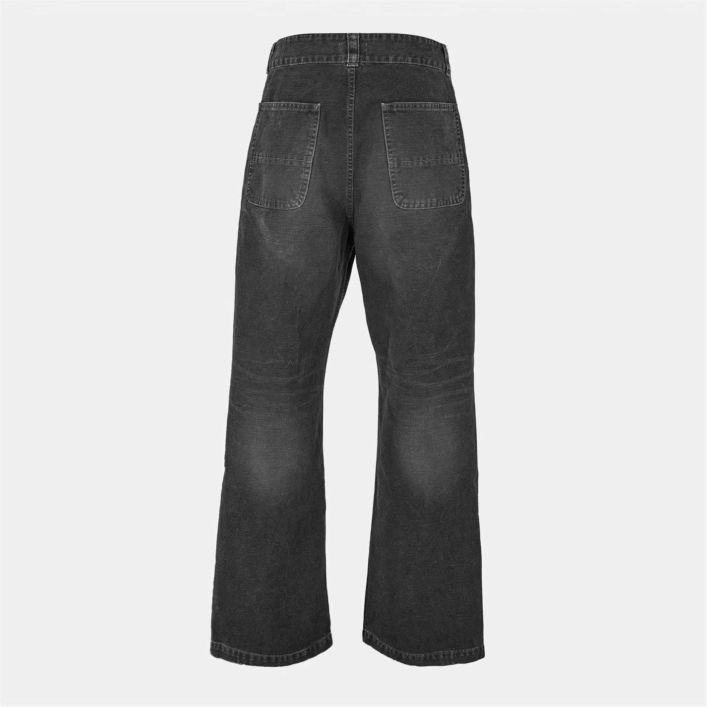 Fear of God o1g2r1mq0426 Utility Relaxed Fit Cargo Trousers in Black Size US 32 / EU 48 - 2 Thumbnail