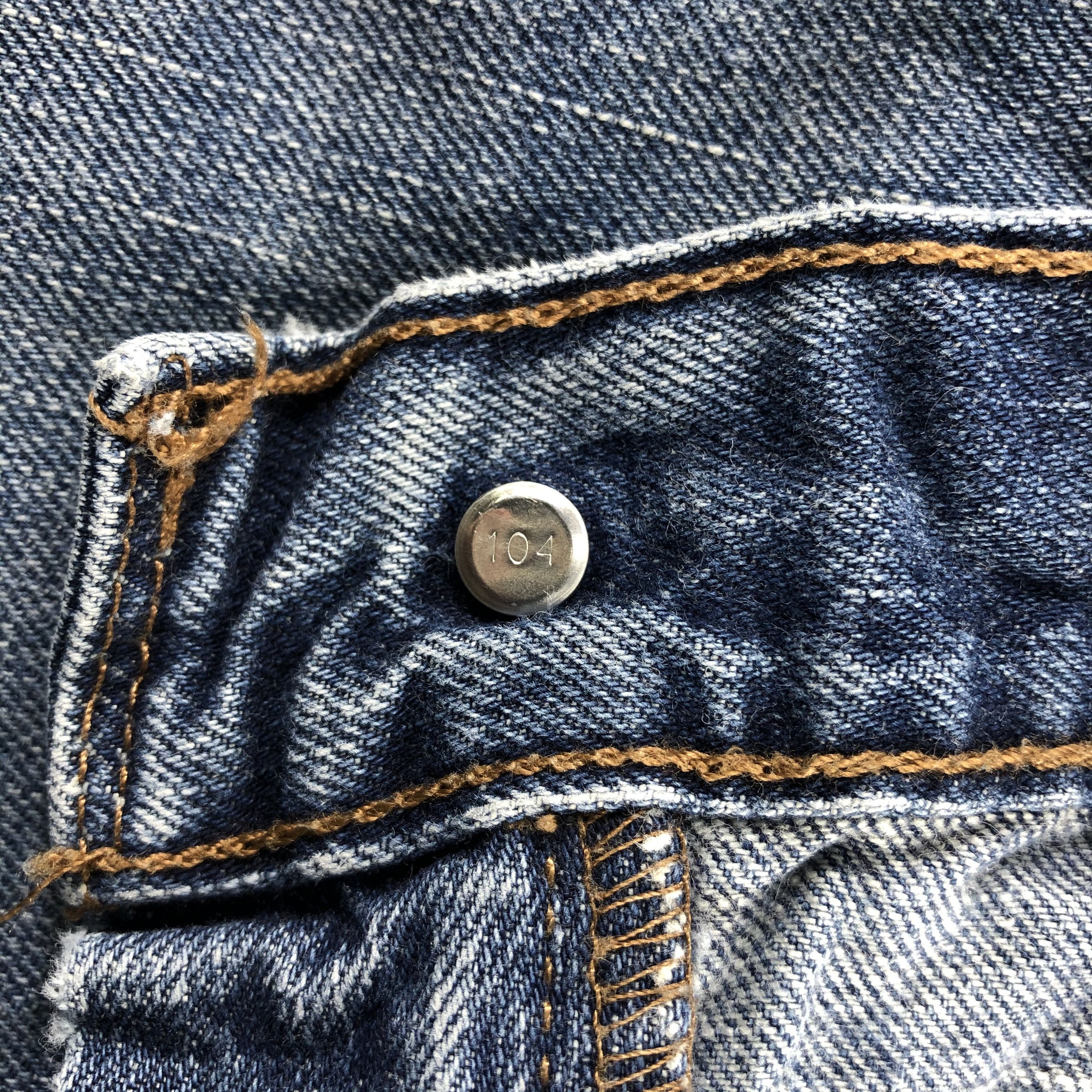 Levi's 90s Vintage Blue Wash Levis 527 Flare Jeans-J2674 Size US 34 / EU 50 - 11 Thumbnail