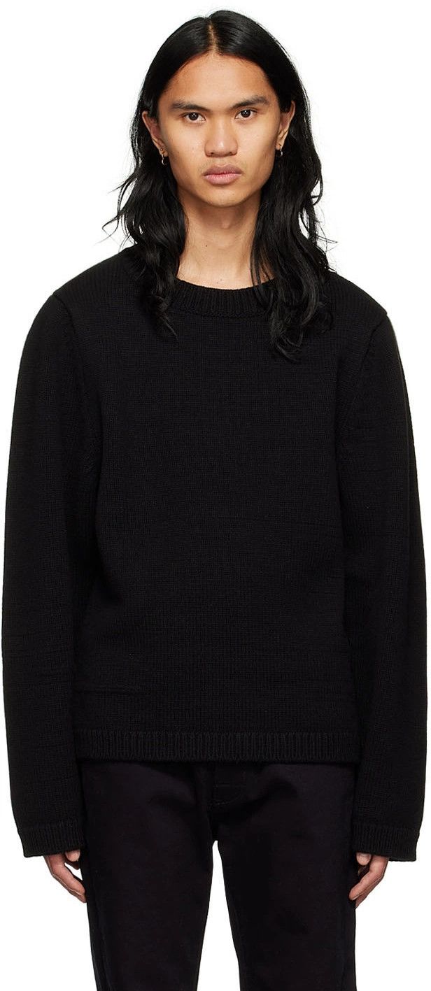 Raf Simons o1y0325 Crewneck Sweater in Black Size US S / EU 44-46 / 1 - 1 Thumbnail