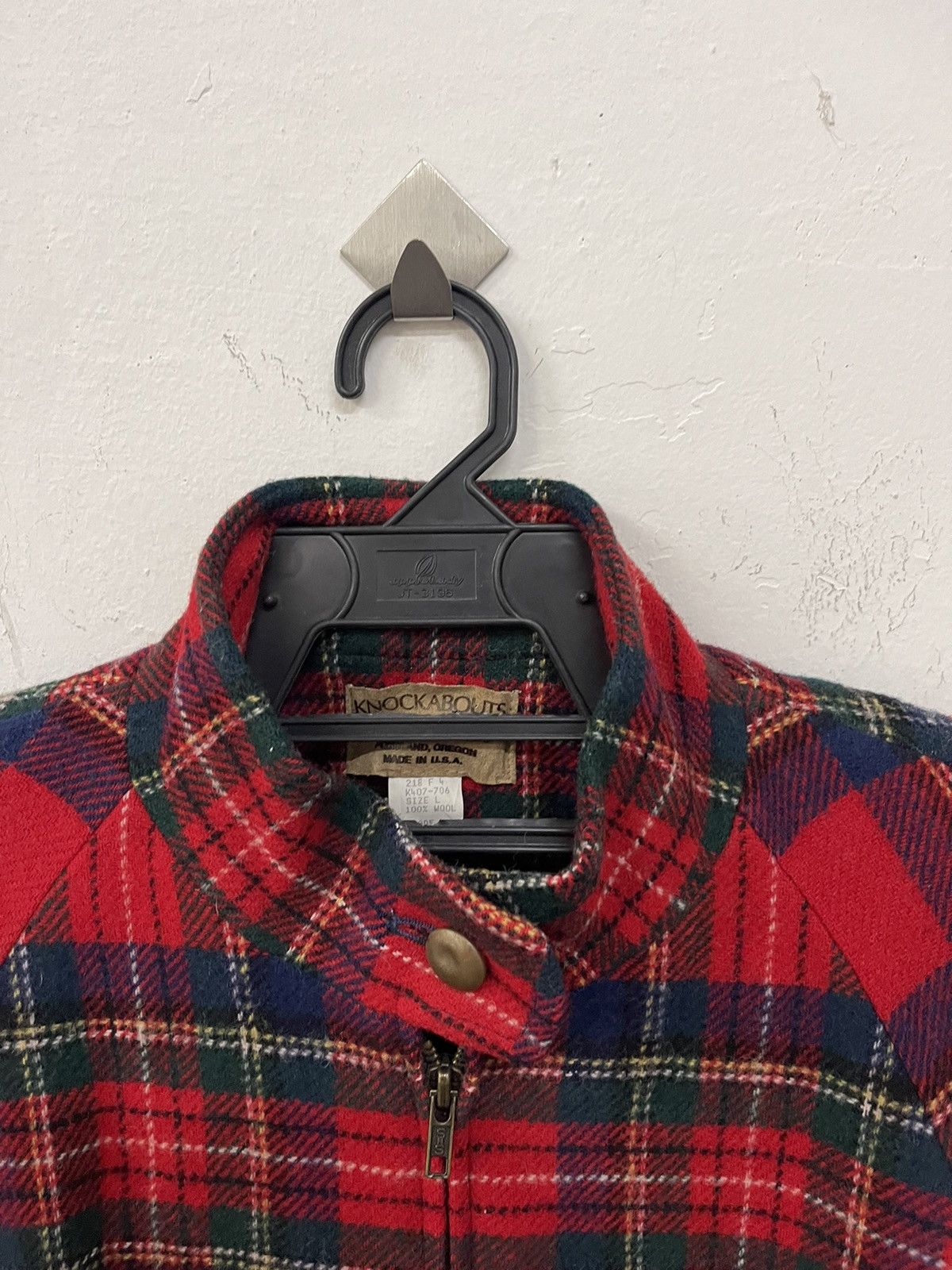 Pendleton × Vintage Vintage Pendleton Plaid Wool Jacket Size US L / EU 52-54 / 3 - 4 Thumbnail