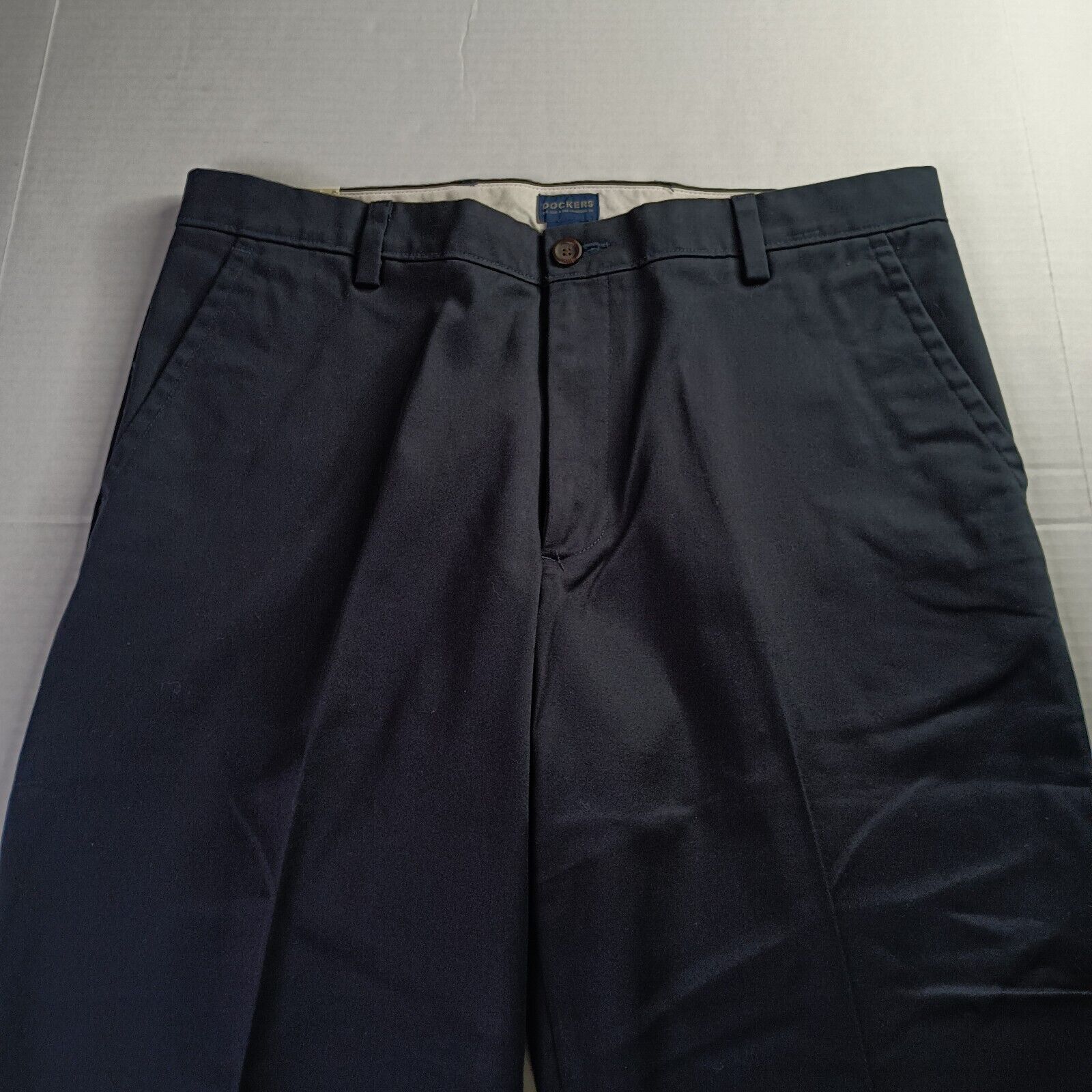Dockers Dockers Easy Khakis Pants Men's 34x34 Black Classic Fit Size US 34 / EU 50 - 4 Thumbnail