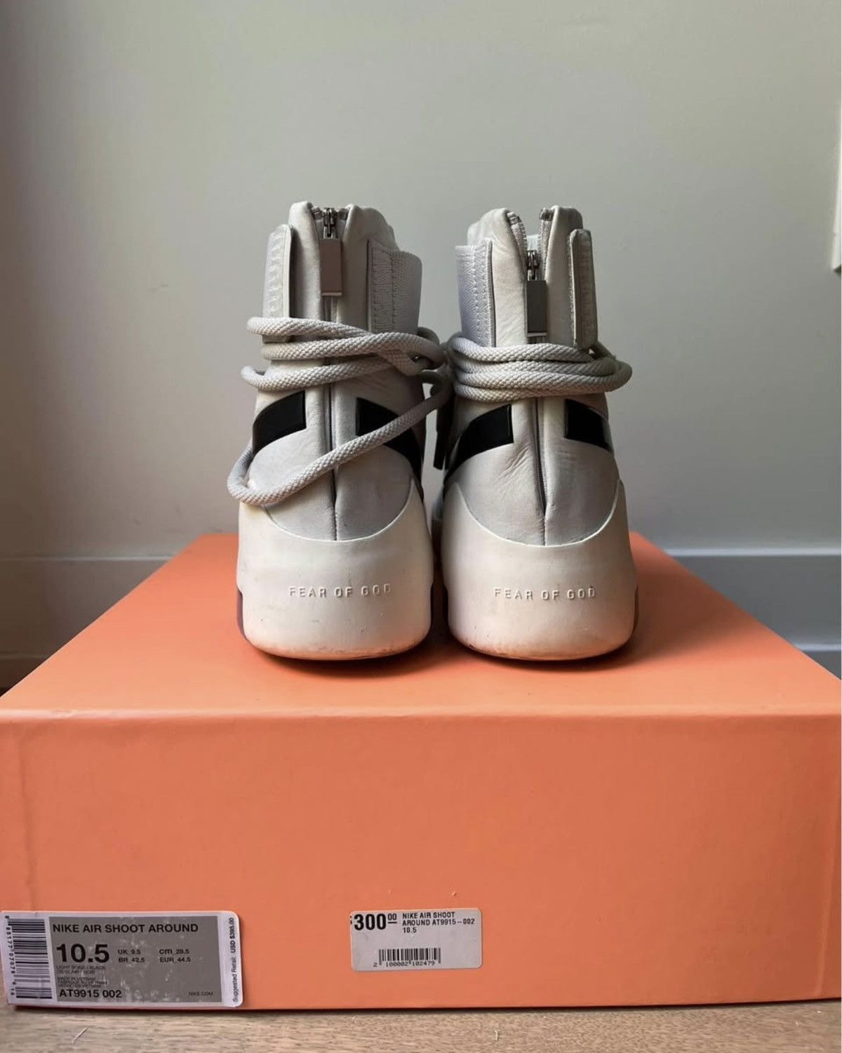 Fear of God × Nike Nike Air Shoot Fear of God Size US 10.5 / EU 43-44 - 4 Thumbnail