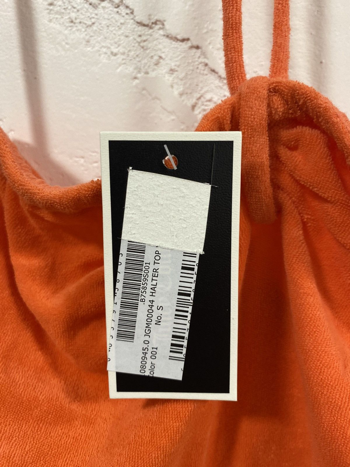 Juicy Couture Juicy Couture Y2K Safety Orange Halter Top Terry Size: S Size S / US 4 / IT 40 - 3 Thumbnail